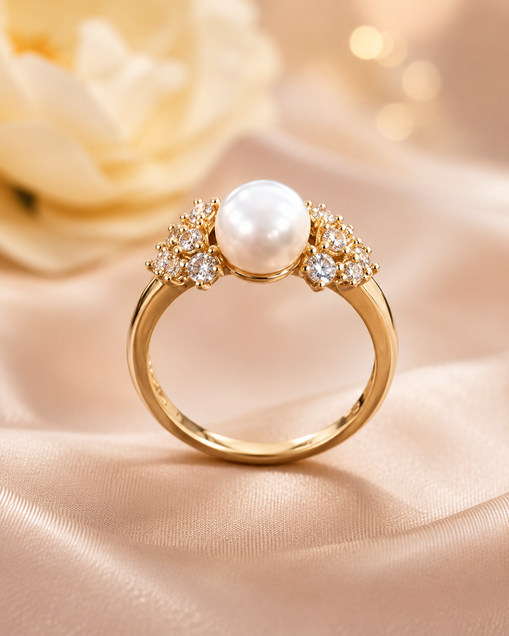 Pearl Royale Adjustable Ring