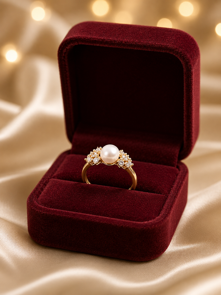 Pearl Royale Adjustable Ring