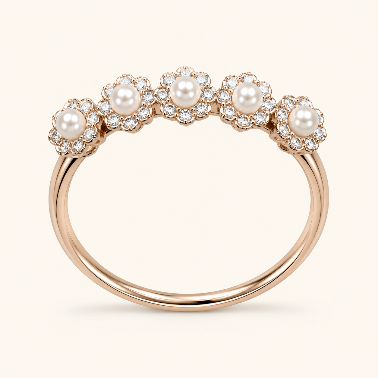 Pearl Wisper Adjustable Ring