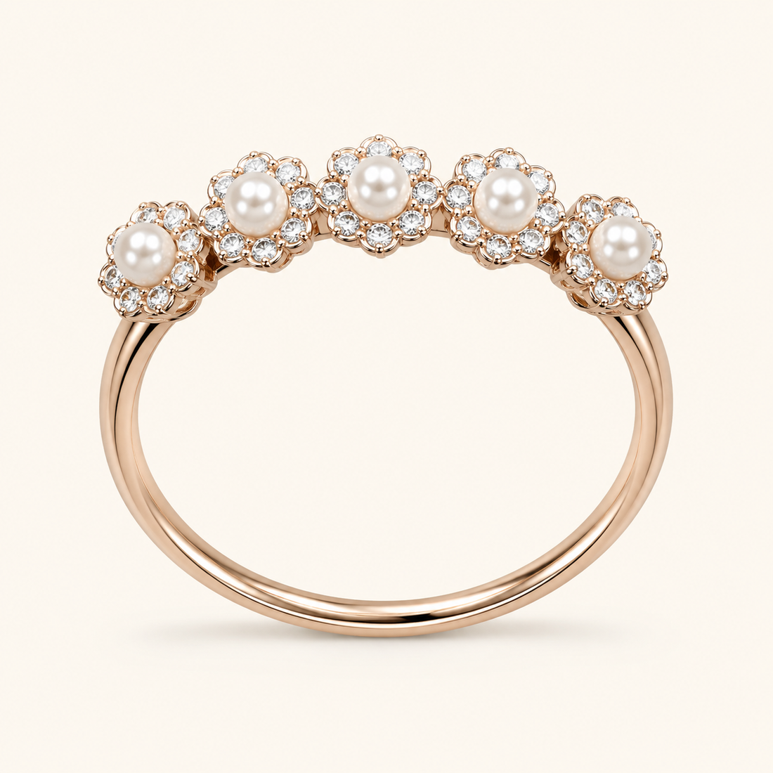 Pearl Wisper Adjustable Ring