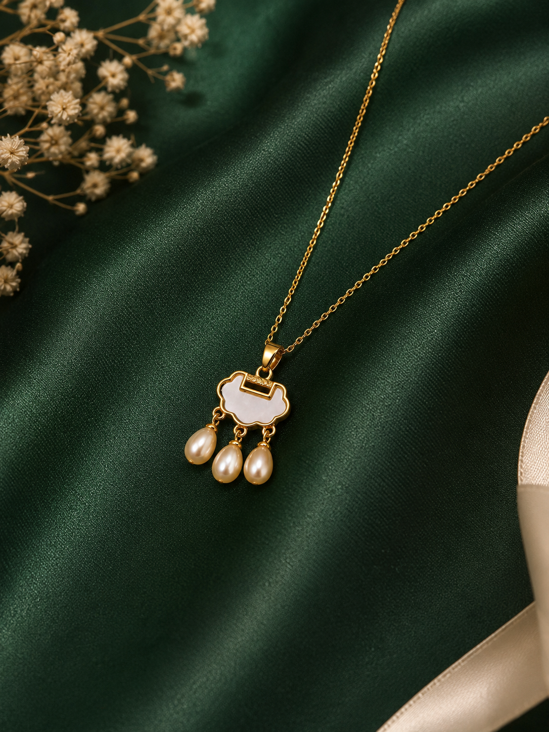 Aurora Pearl Pendant