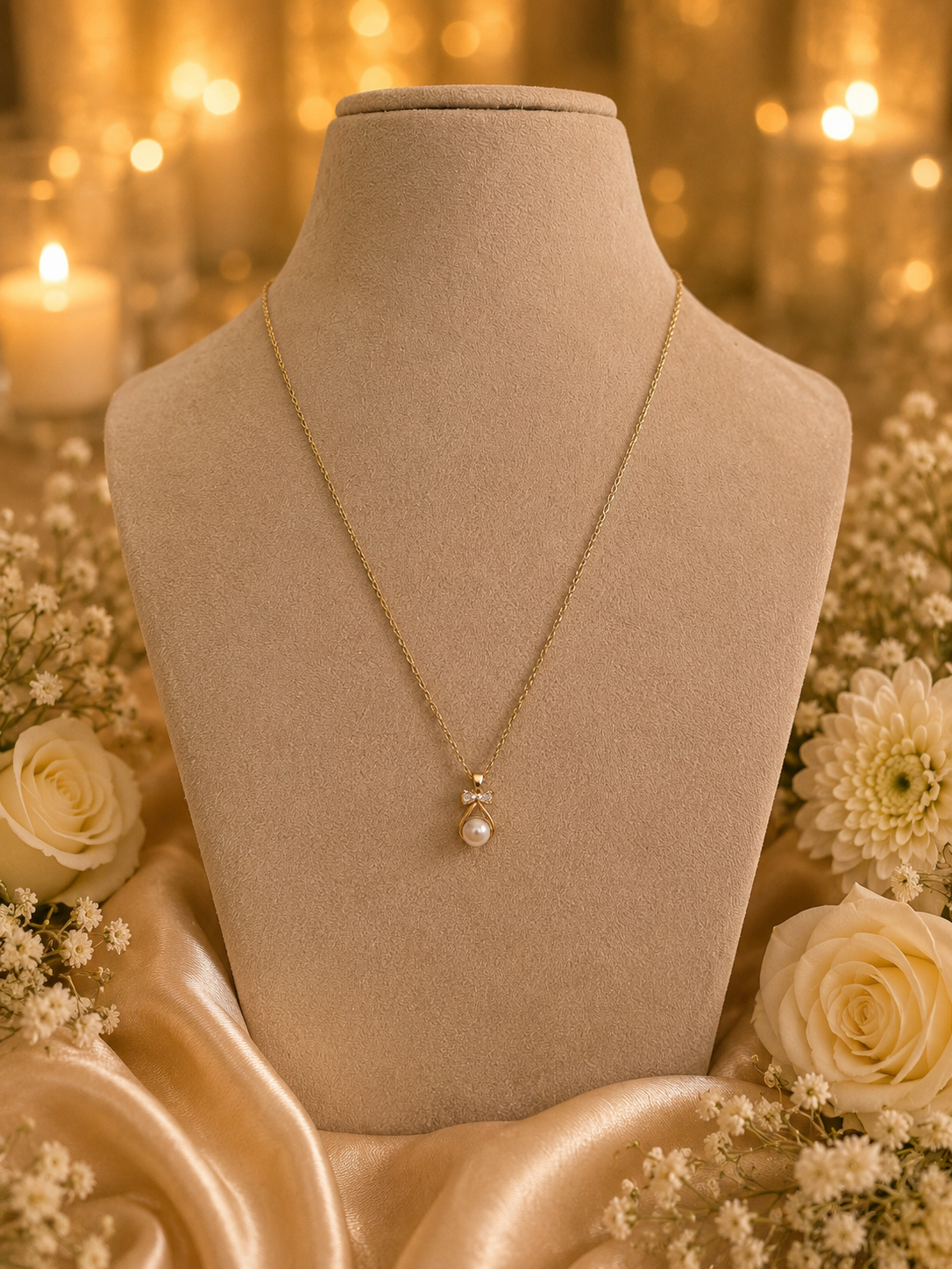 Pearl Lily Pendant