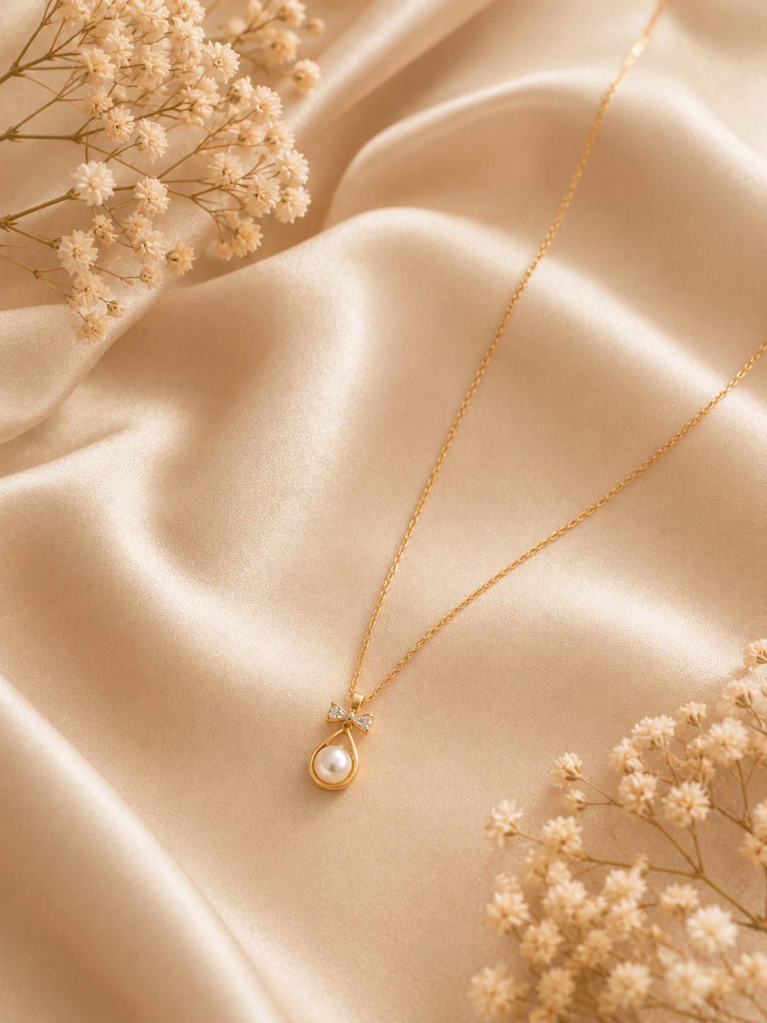 Pearl Lily Pendant
