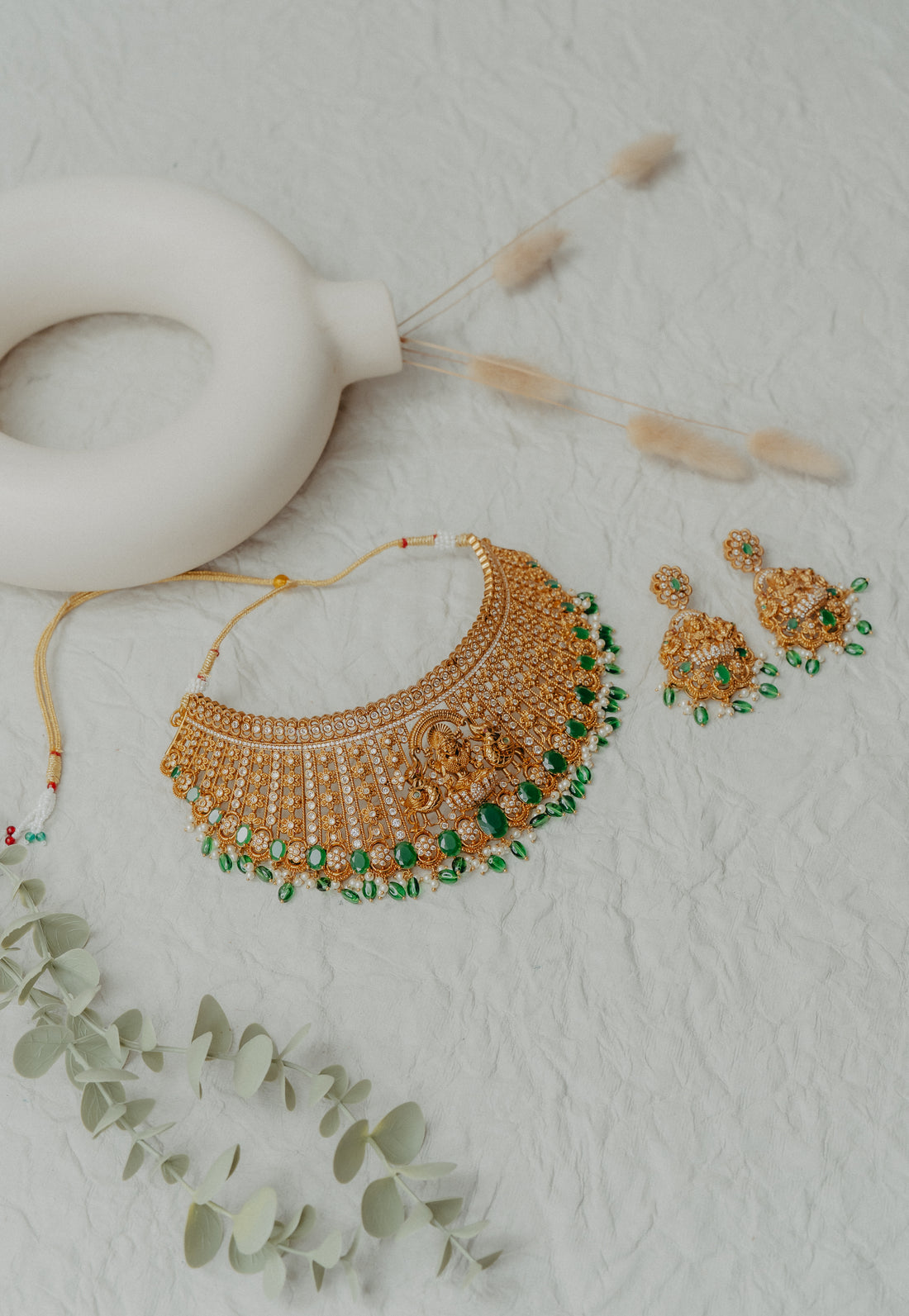 Meenakshi Mani Choker Set
