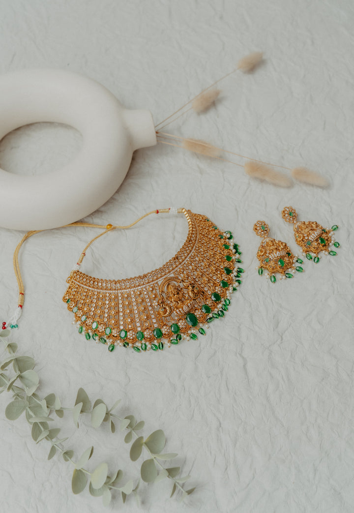 Meenakshi Mani Choker Set