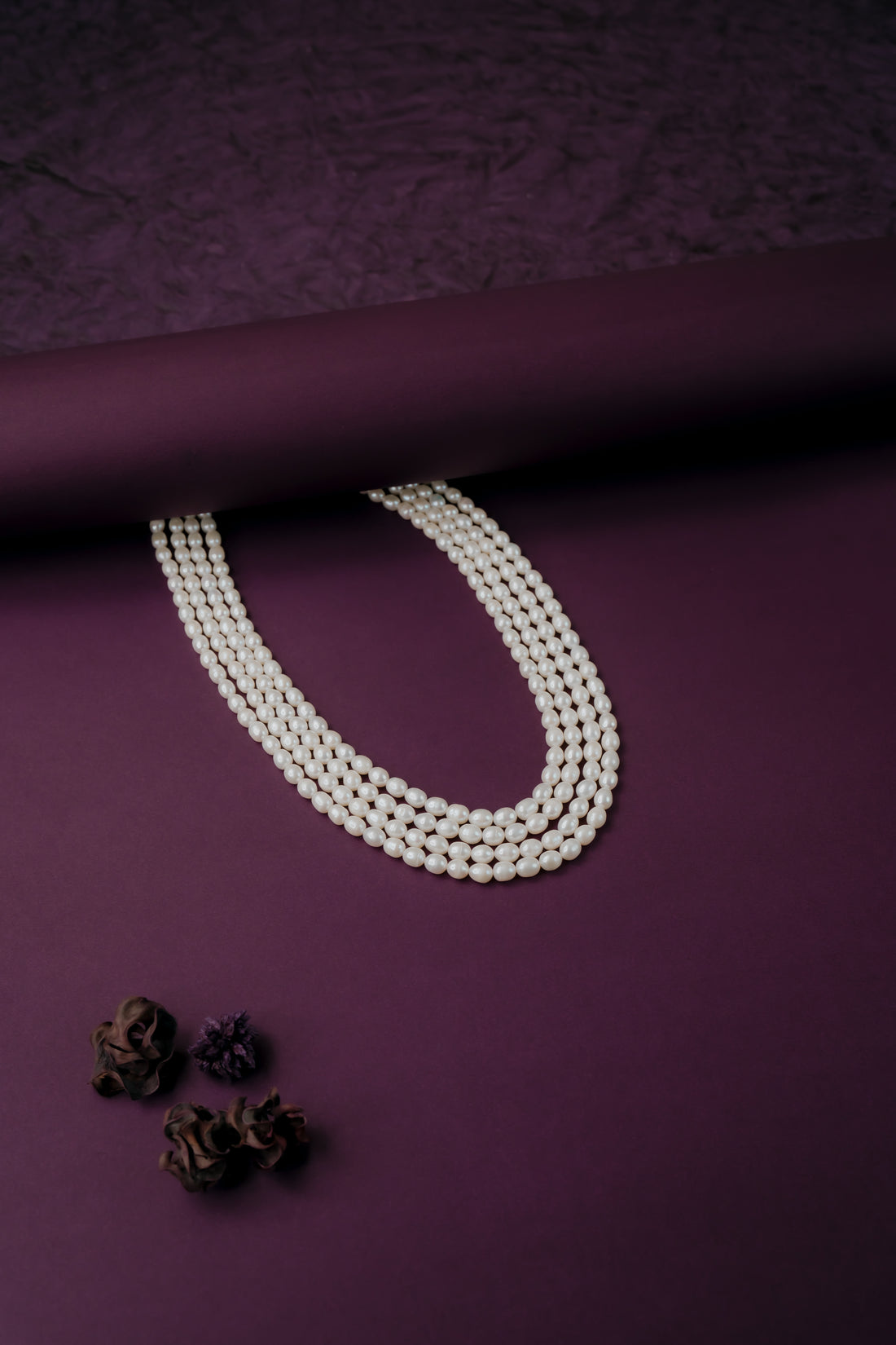 Chandramala Real Pearl Set