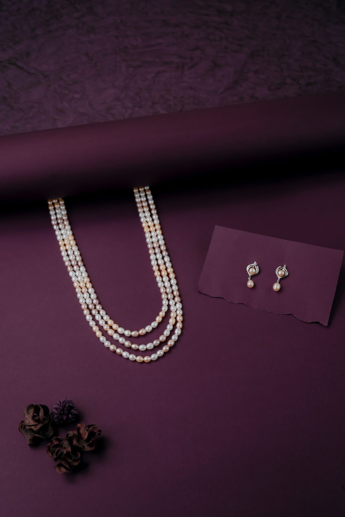 Moti Mahal Real Pearl Set