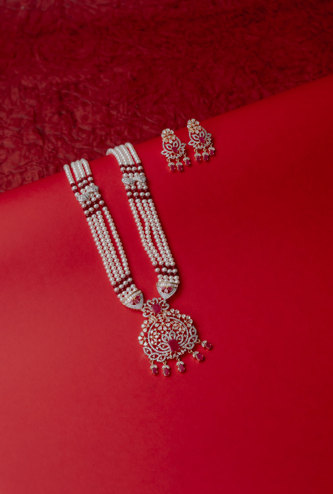 Gul-e-Nizam Real Pearl Set