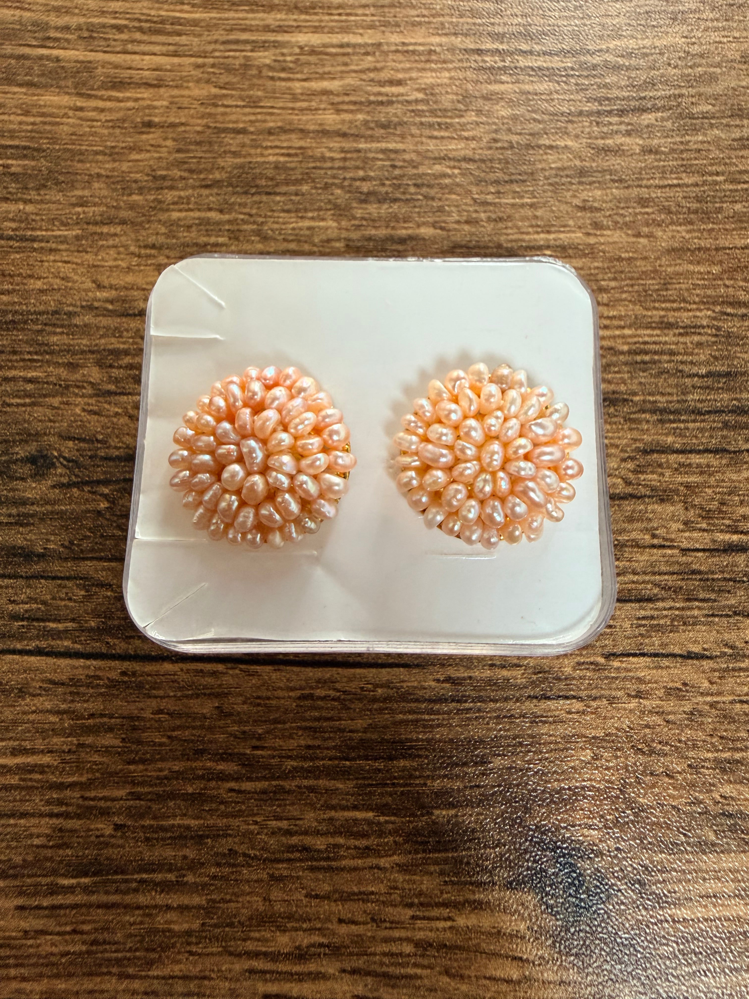 Pearl Blossom Studs