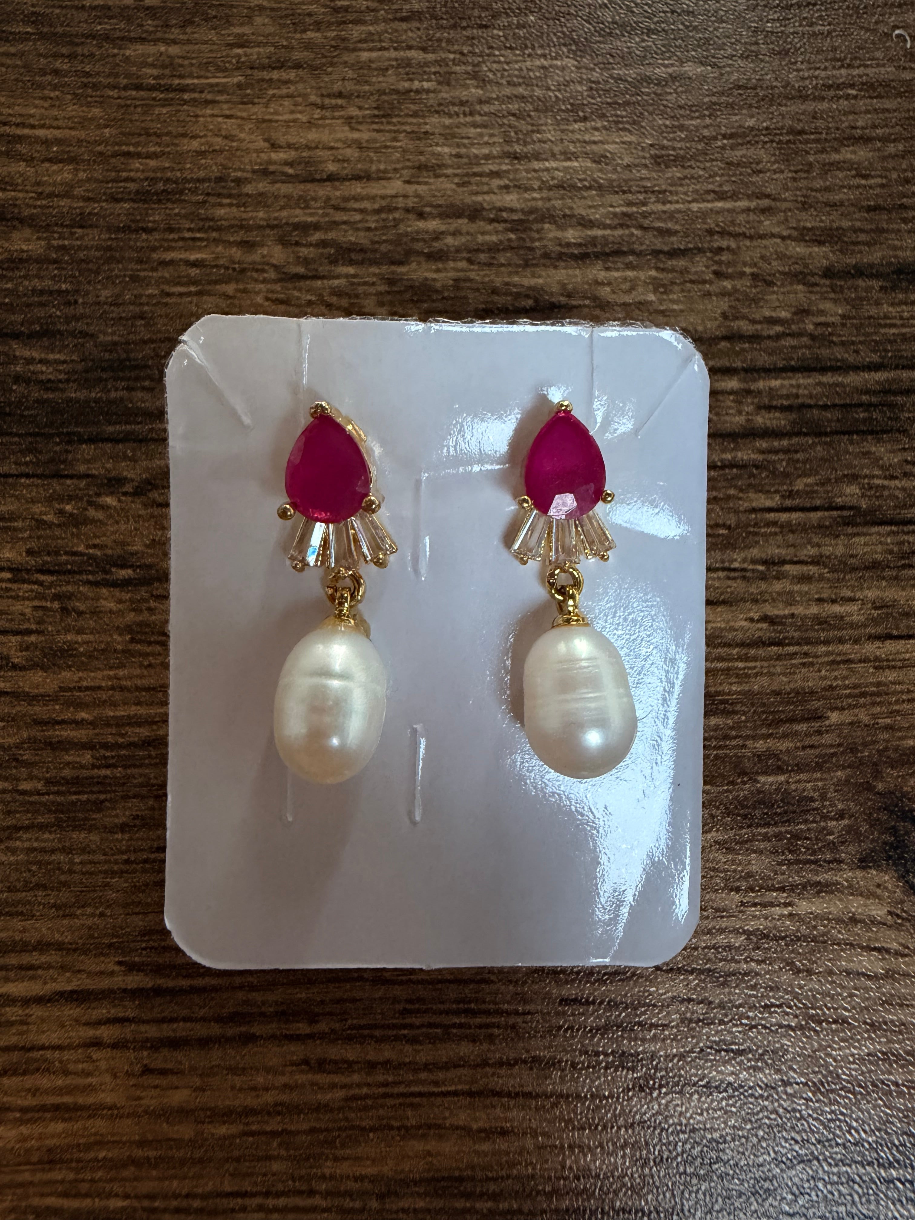 Ruby Pearl Drops