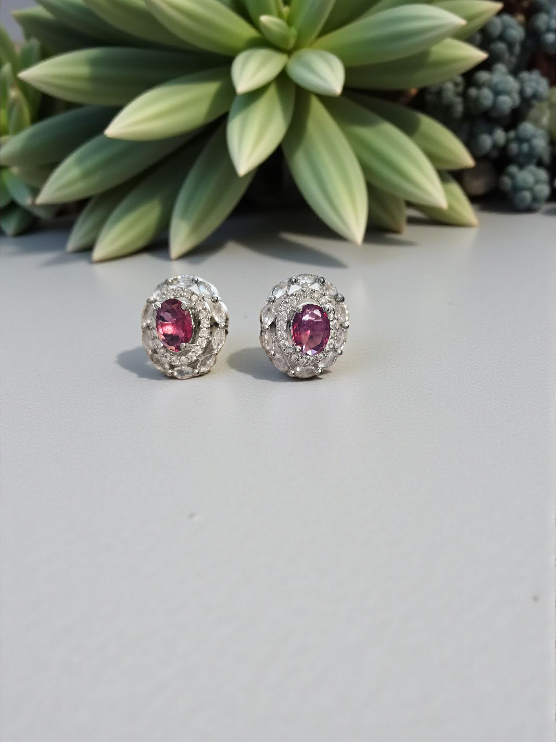 Gulabi Noor Single line Real Pearl Set