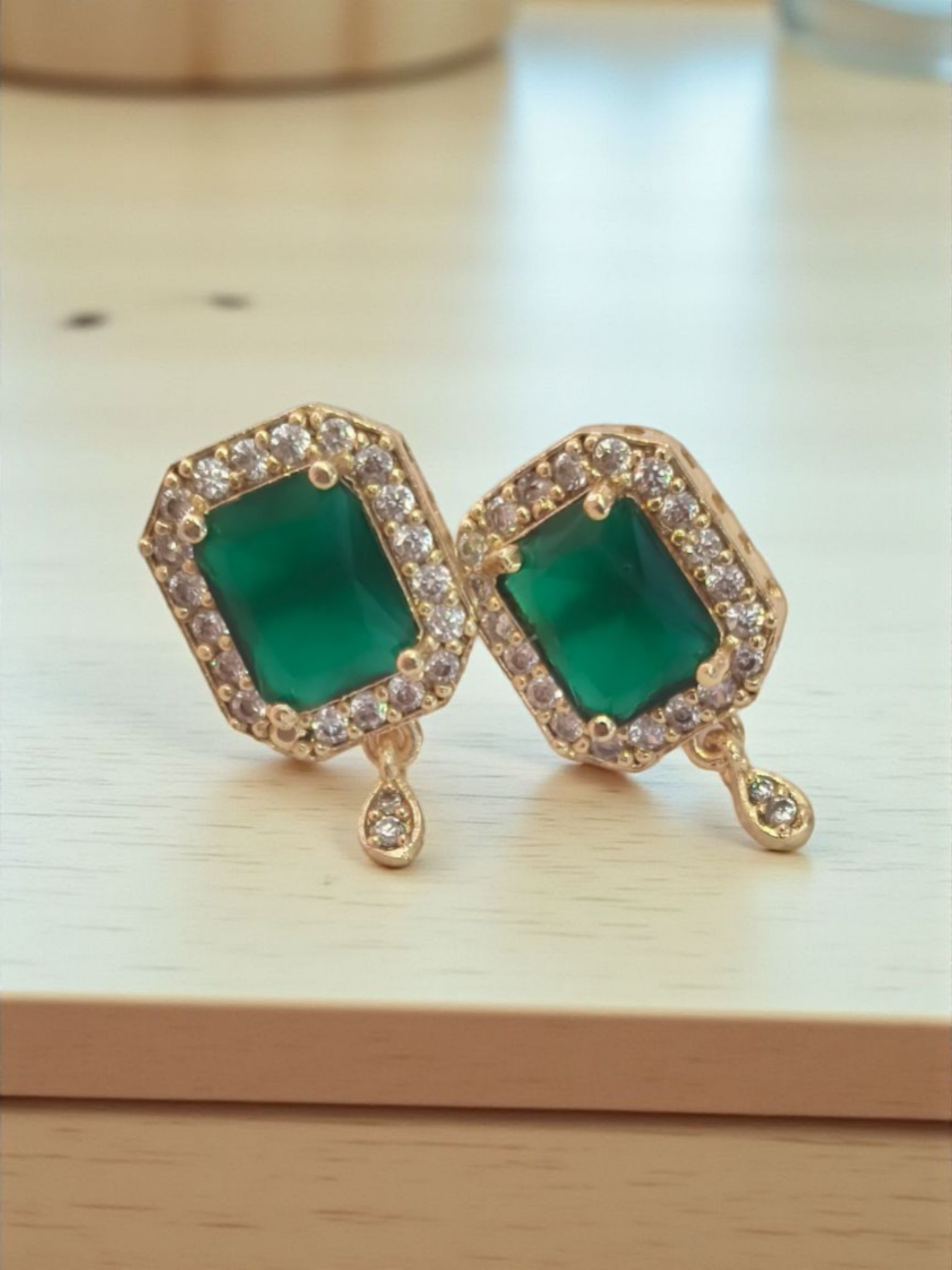 Vrinda Polki Beads Set