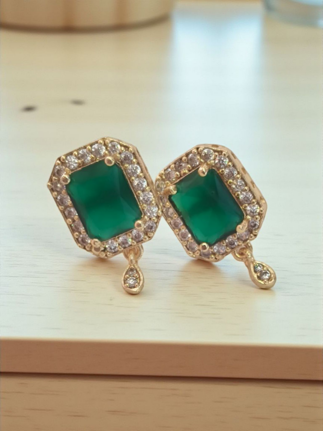 Vrinda Polki Beads Set