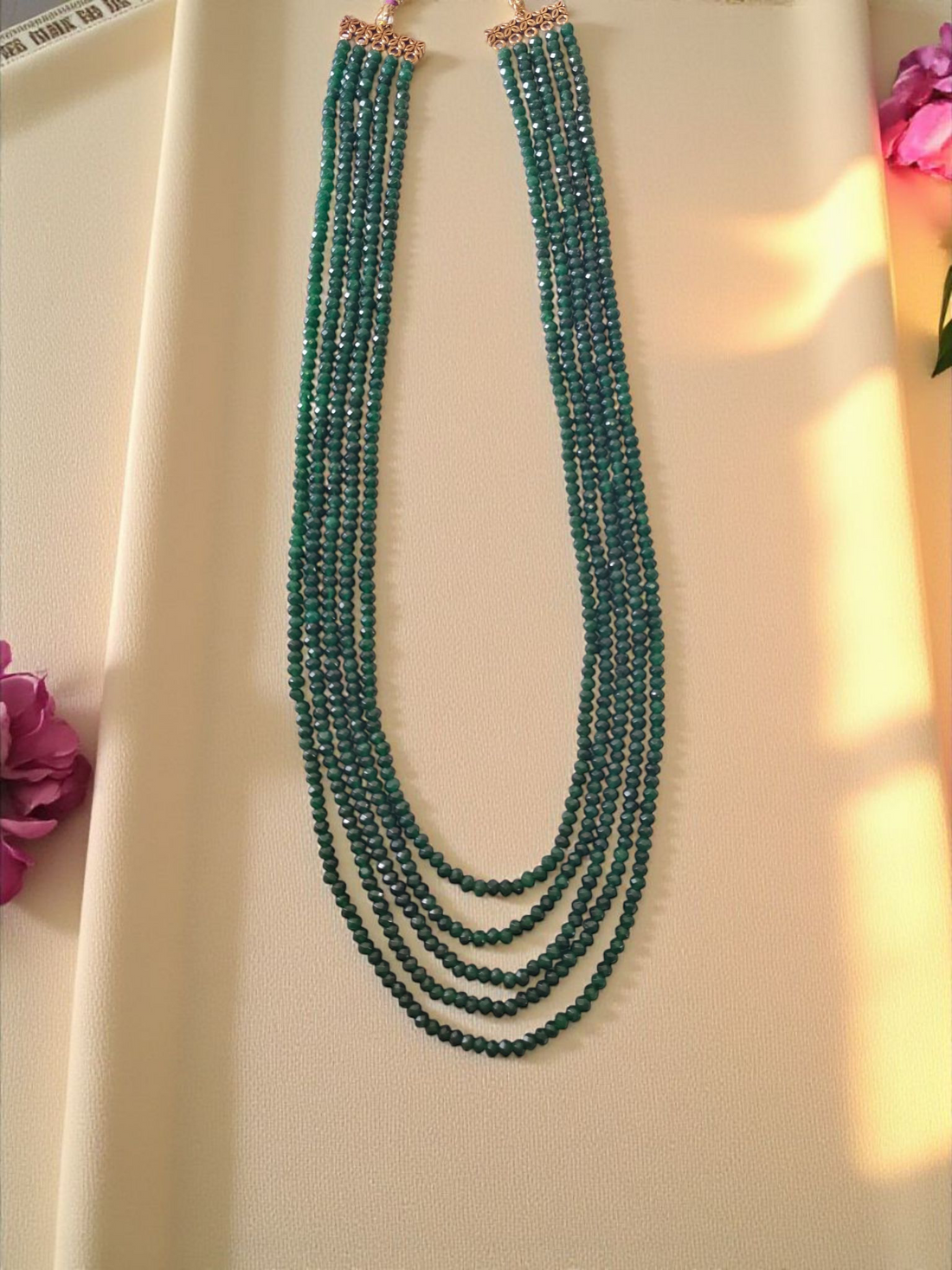 Vasanta Real Onyx Stone Beads Set