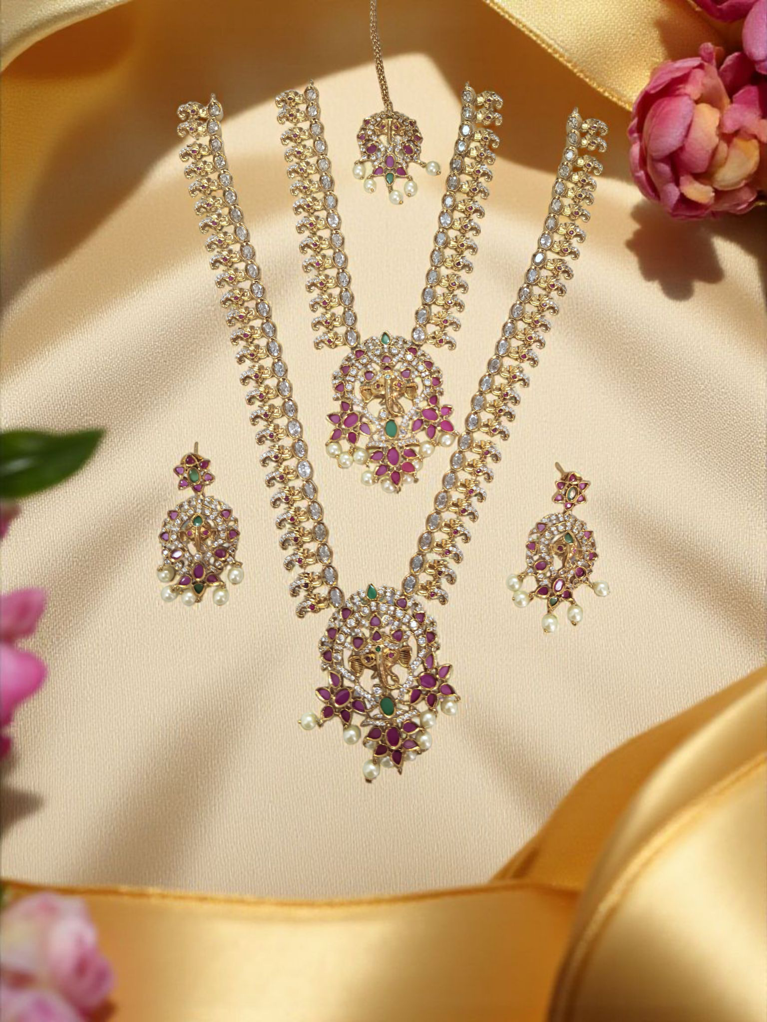 Ganesh Priya Full Jewellery Set