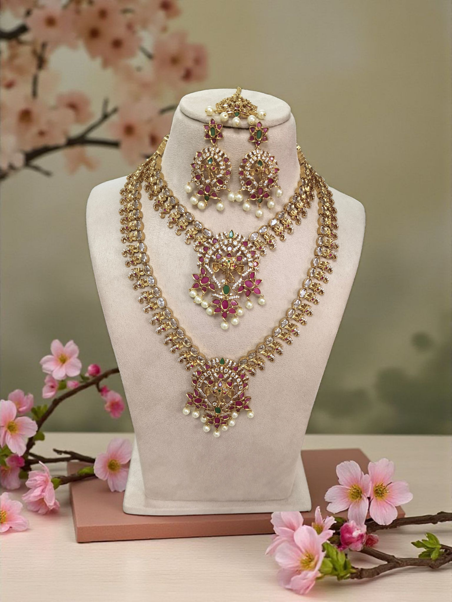 Ganesh Priya Full Jewellery Set