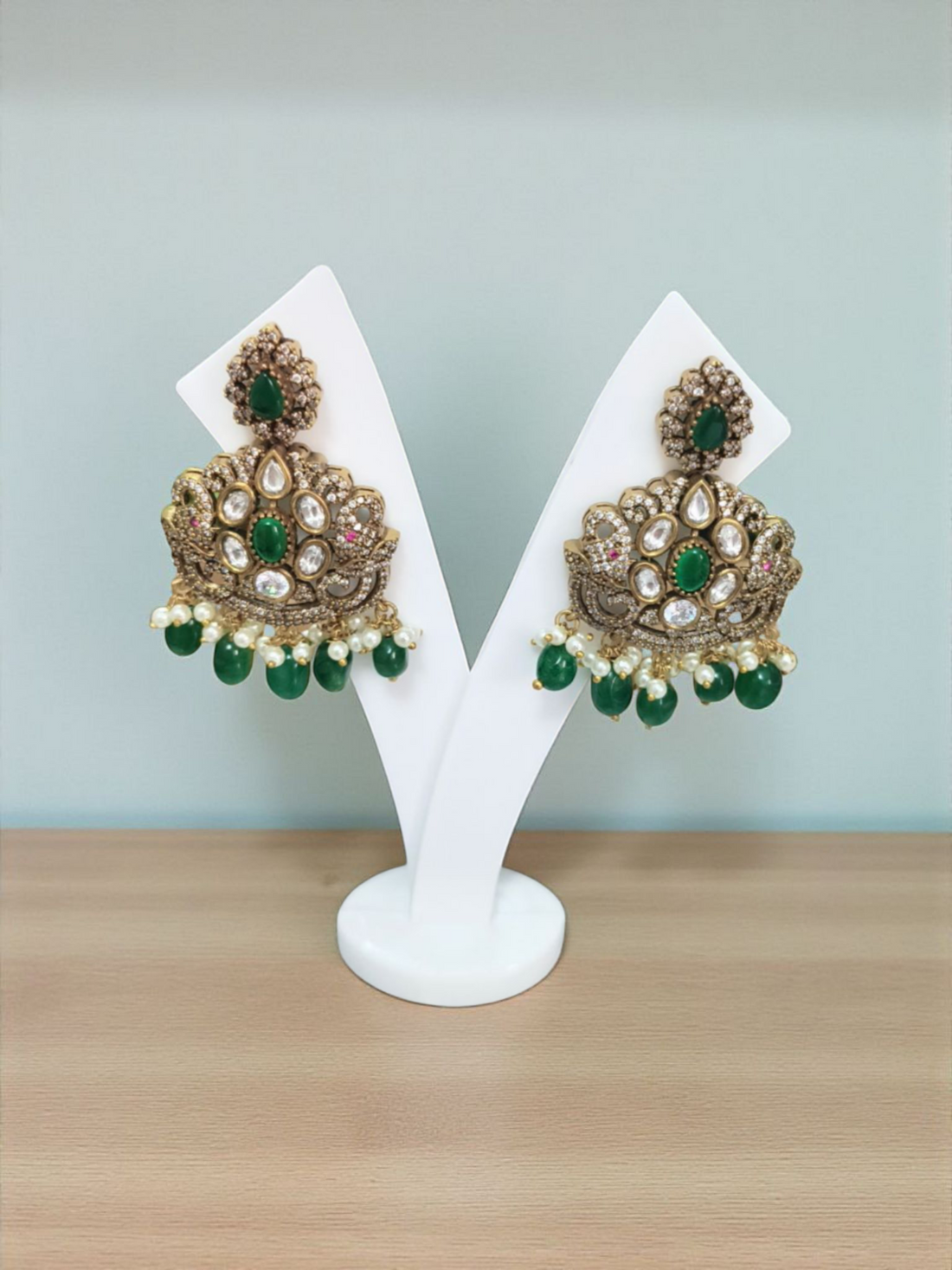 Vasundhara Long Pendent Set