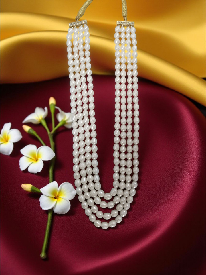 Chandramala Real Pearl Set