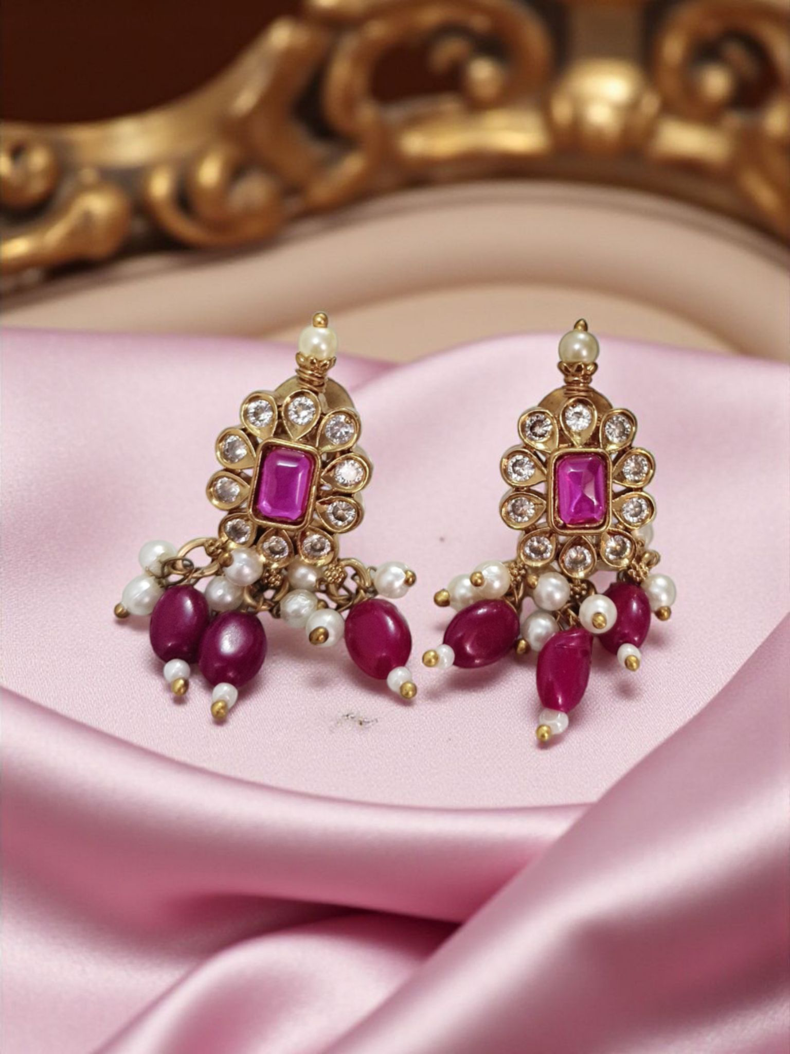 Satrangi Shine Long Necklace Set