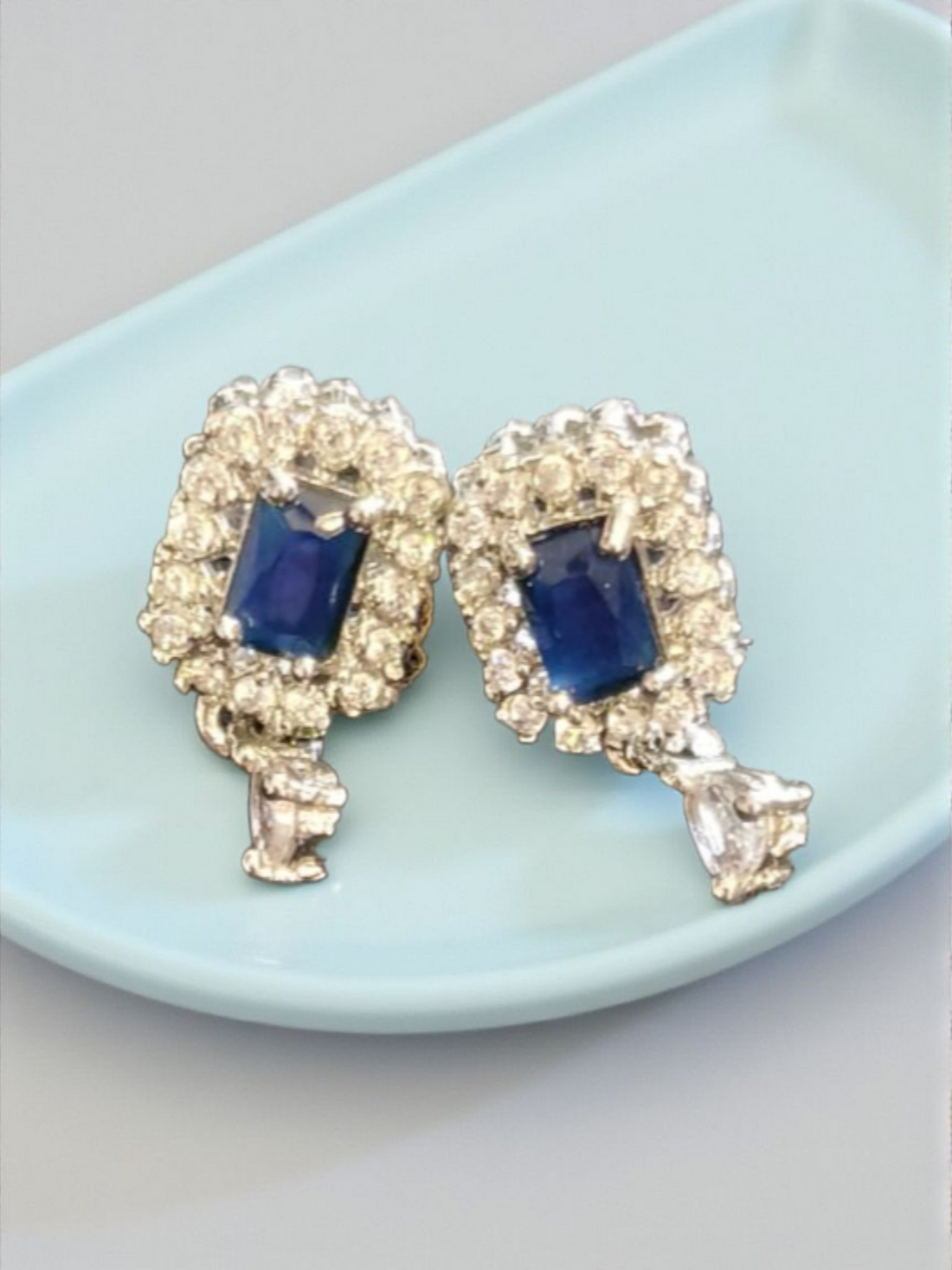 Mystic Blue Single line Pearl Set