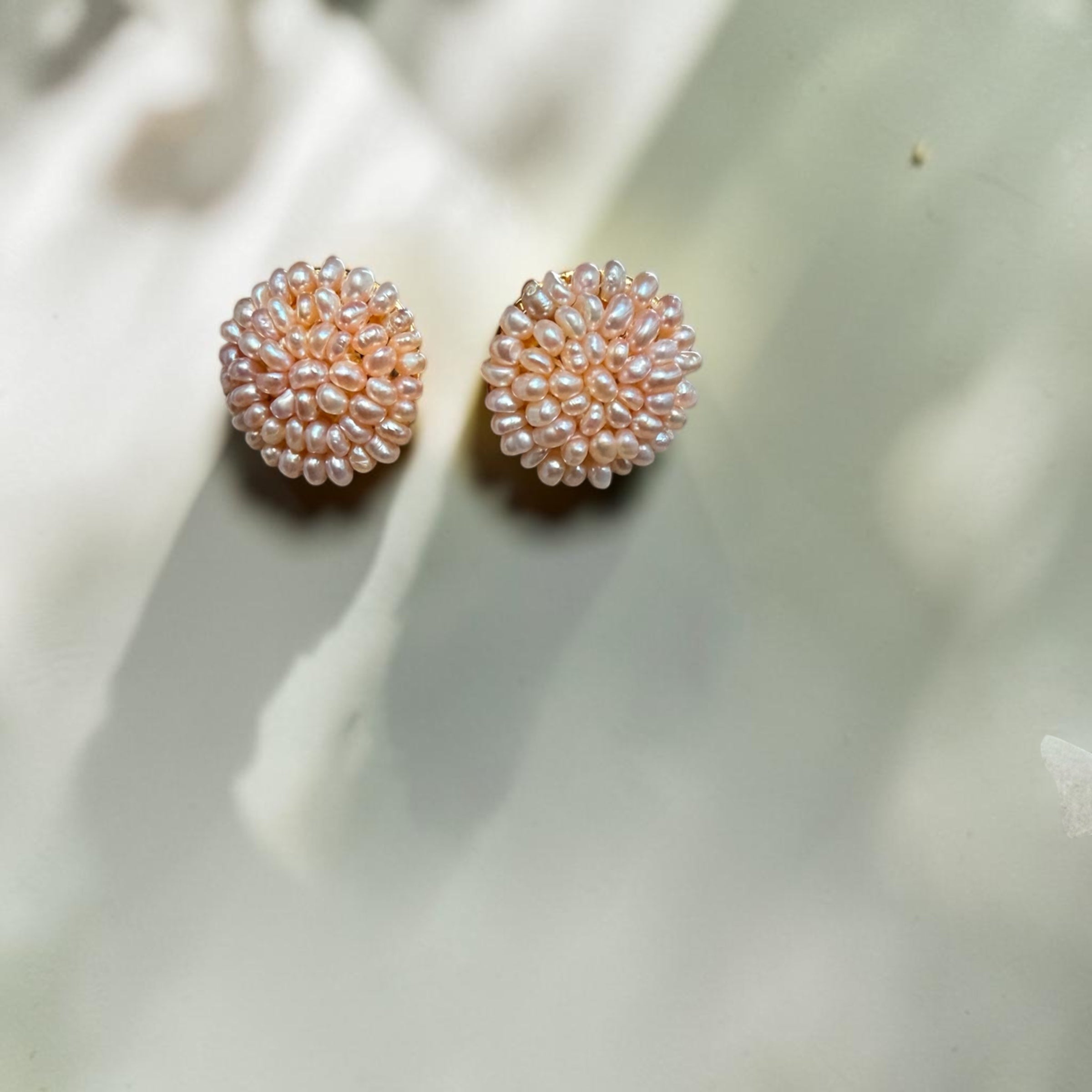 Pearl Blossom Studs